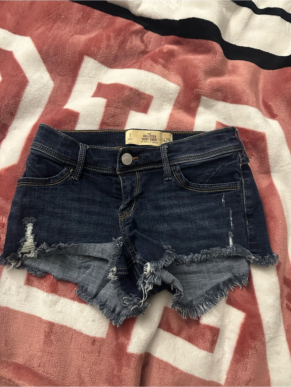 Dark Denim Cutoff Shorts